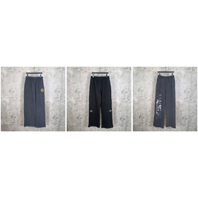 Balenciaga new collaboration embroidered washed sweatpants with logo patches-5332  