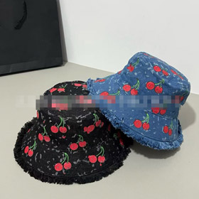Louis Vuitton LV new printed cherry bucket hat-5857  